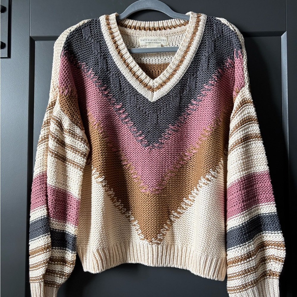 Saltwater LUXE Multicolor Sweater